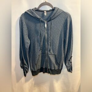 Pink Lotus Zip-Up Hoodie Women’s Size Large